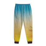 Sunrise Horizon Print Sweatpants