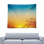 Sunrise Horizon Print Tapestry