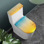 Sunrise Horizon Print Toilet Lid And Tank Cover Set