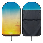 Sunrise Horizon Print Waterproof Car Seat Cover