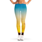 Sunrise Horizon Print Women's Leggings