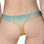 Sunrise Horizon Print Women's Thong