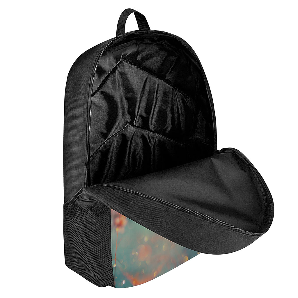 Sunrise Japanese Cherry Blossom Print 17 Inch Backpack