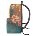 Sunrise Japanese Cherry Blossom Print Backpack
