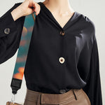 Sunrise Japanese Cherry Blossom Print Bag Strap