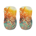 Sunrise Japanese Cherry Blossom Print Bar Stool Covers