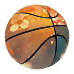 Sunrise Japanese Cherry Blossom Print Basketball