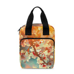 Sunrise Japanese Cherry Blossom Print Bible Tote Bag