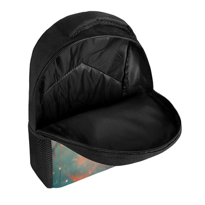 Sunrise Japanese Cherry Blossom Print Casual Backpack