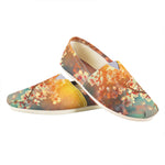 Sunrise Japanese Cherry Blossom Print Casual Shoes