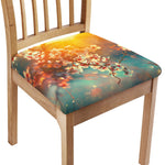 Sunrise Japanese Cherry Blossom Print Chair Cushion Cover