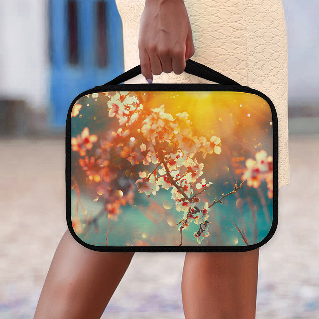 Sunrise Japanese Cherry Blossom Print Classic Bible Case