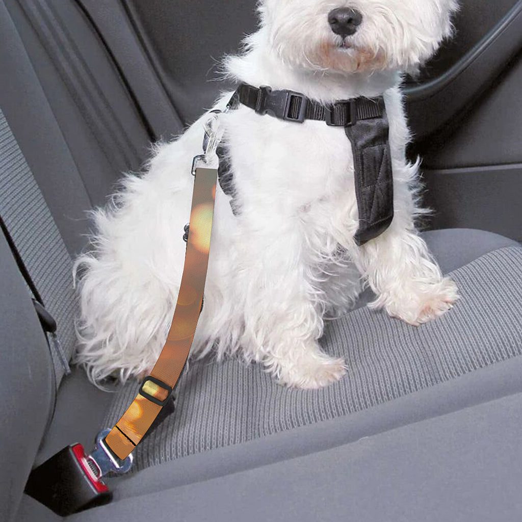 Sunrise Japanese Cherry Blossom Print Dog Seat Belt