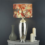 Sunrise Japanese Cherry Blossom Print Drum Lamp Shade