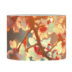 Sunrise Japanese Cherry Blossom Print Drum Lamp Shade