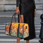 Sunrise Japanese Cherry Blossom Print Duffle Bag