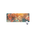 Sunrise Japanese Cherry Blossom Print Extended Mouse Pad