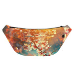 Sunrise Japanese Cherry Blossom Print Fanny Pack