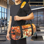 Sunrise Japanese Cherry Blossom Print Gym Bag