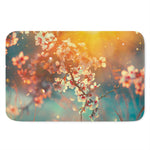 Sunrise Japanese Cherry Blossom Print Indoor Door Mat