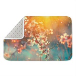 Sunrise Japanese Cherry Blossom Print Indoor Door Mat