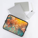 Sunrise Japanese Cherry Blossom Print Laptop Sleeve