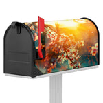 Sunrise Japanese Cherry Blossom Print Mailbox Cover