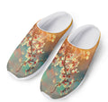 Sunrise Japanese Cherry Blossom Print Mesh Casual Shoes