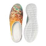 Sunrise Japanese Cherry Blossom Print Mesh Casual Shoes