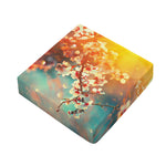 Sunrise Japanese Cherry Blossom Print Outdoor Seat Cushion Cover