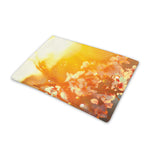 Sunrise Japanese Cherry Blossom Print Pet Cooling Mat Cover