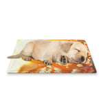 Sunrise Japanese Cherry Blossom Print Pet Cooling Mat Cover
