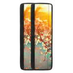 Sunrise Japanese Cherry Blossom Print Refrigerator Handle Covers