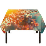 Sunrise Japanese Cherry Blossom Print Tablecloth