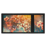 Sunrise Japanese Cherry Blossom Print Trifold Wallet