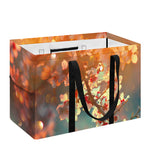 Sunrise Japanese Cherry Blossom Print Utility Tote Bag