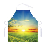 Sunrise Meadow Print Adjustable Apron