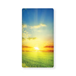 Sunrise Meadow Print Baby Crib Sheet