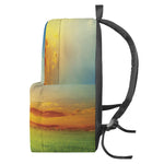 Sunrise Meadow Print Backpack