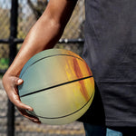 Sunrise Meadow Print Basketball