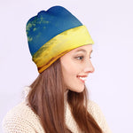 Sunrise Meadow Print Beanie