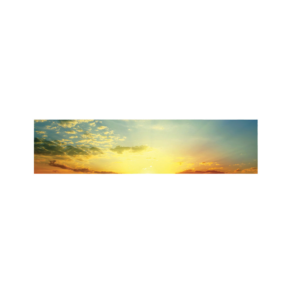 Sunrise Meadow Print Bed Runner