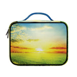 Sunrise Meadow Print Briefcase Bible Bag