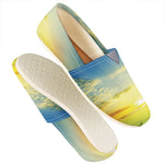 Sunrise Meadow Print Casual Shoes