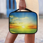 Sunrise Meadow Print Classic Bible Case