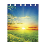Sunrise Meadow Print Curtain