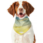 Sunrise Meadow Print Dog Bandana