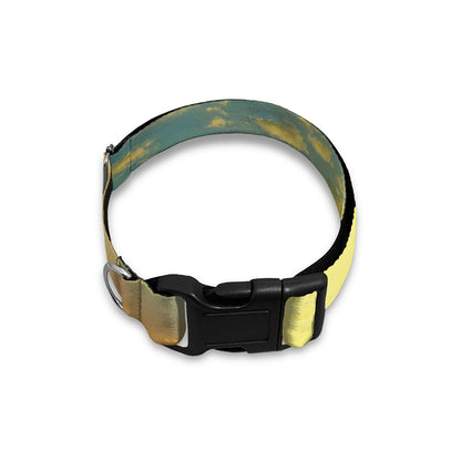 Sunrise Meadow Print Dog Collar