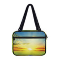 Sunrise Meadow Print Double Strap Bible Bag