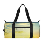 Sunrise Meadow Print Gym Bag